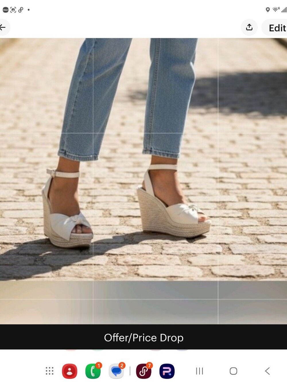 ALDO SIZE 7 SHOES.